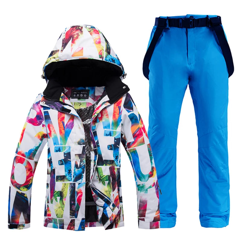 Women's Snowboard Suit – Windproof & Warm