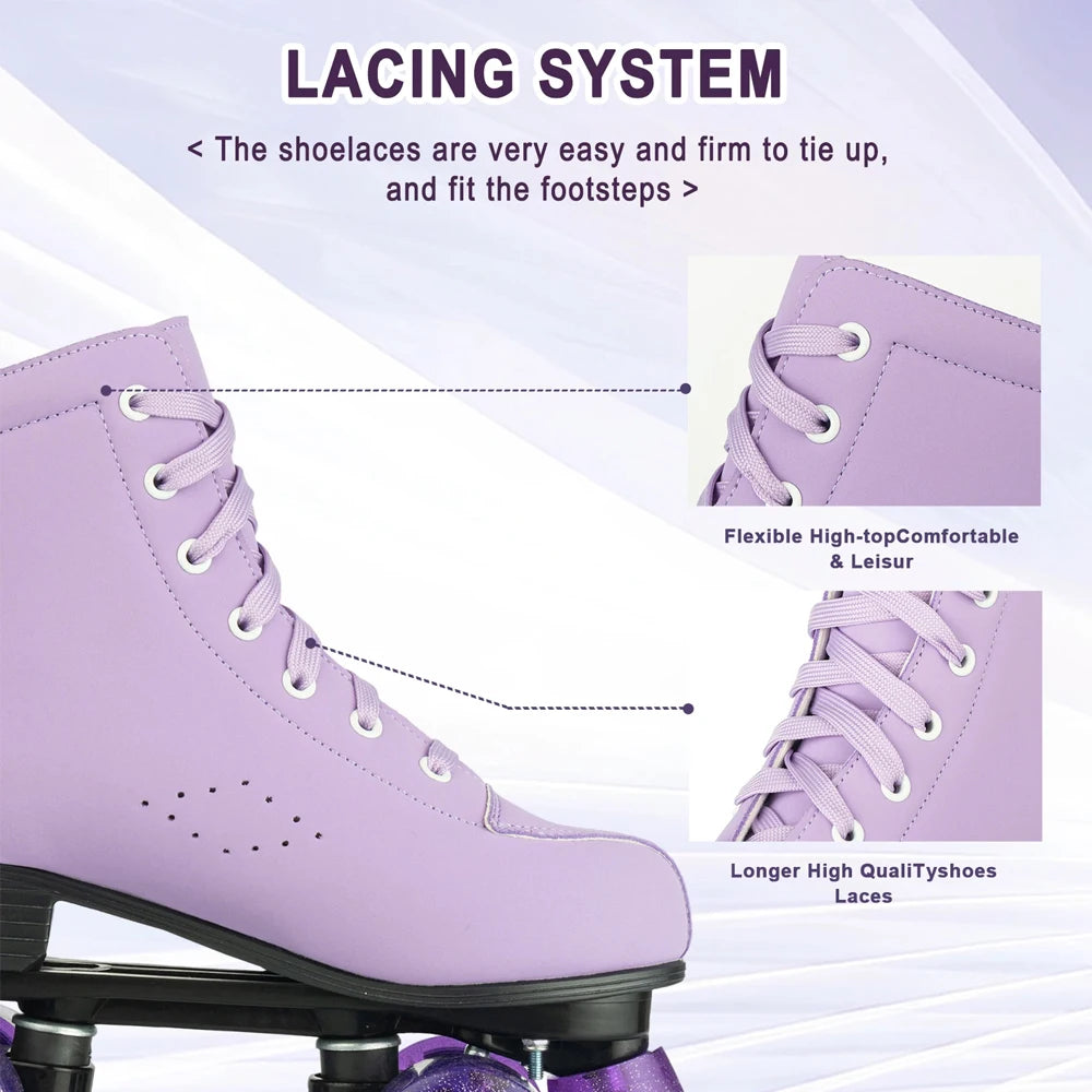 Quality Artificial Leather Roller Skates