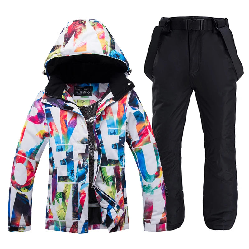 Women's Snowboard Suit – Windproof & Warm
