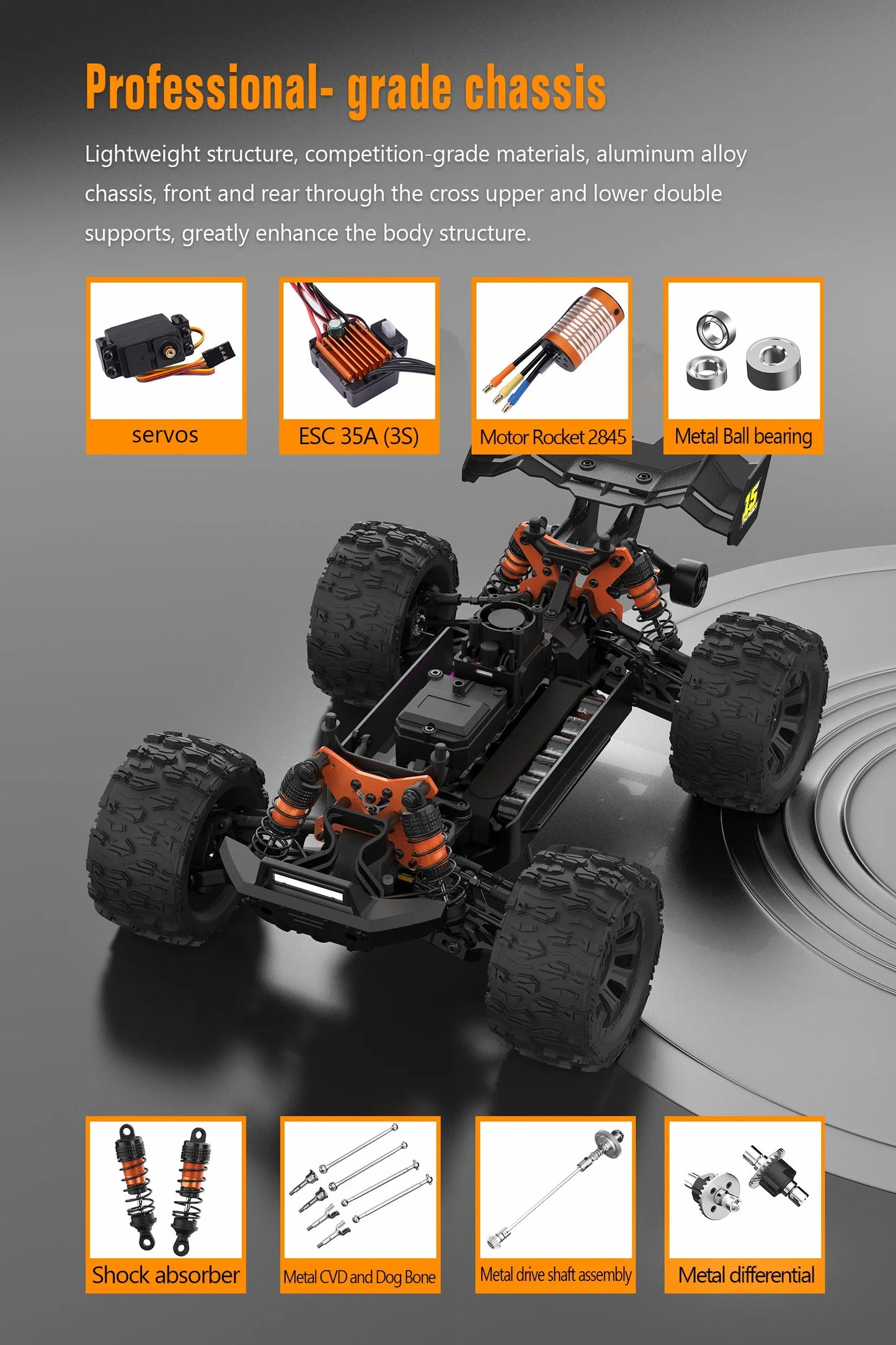 4WD On-Road Drift Vehicle