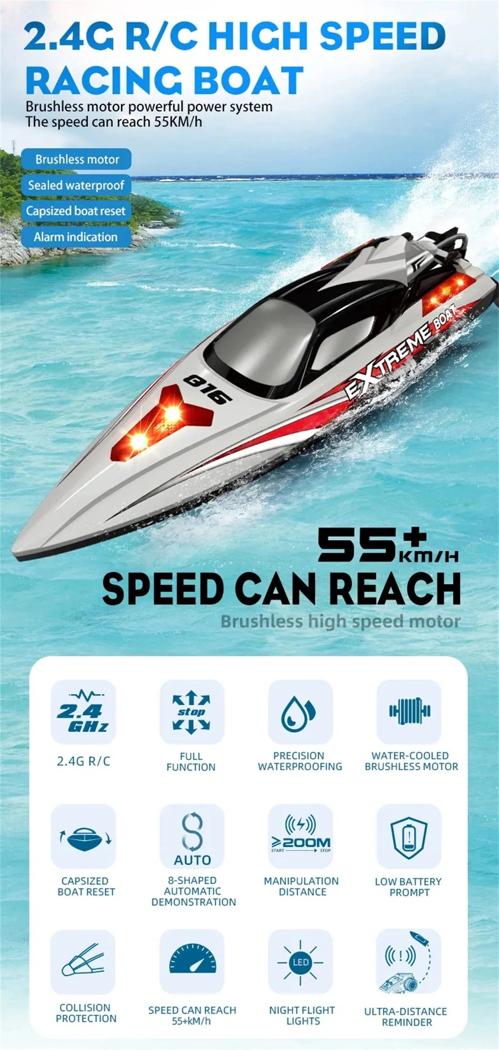 4WD Speedboat Style Racer