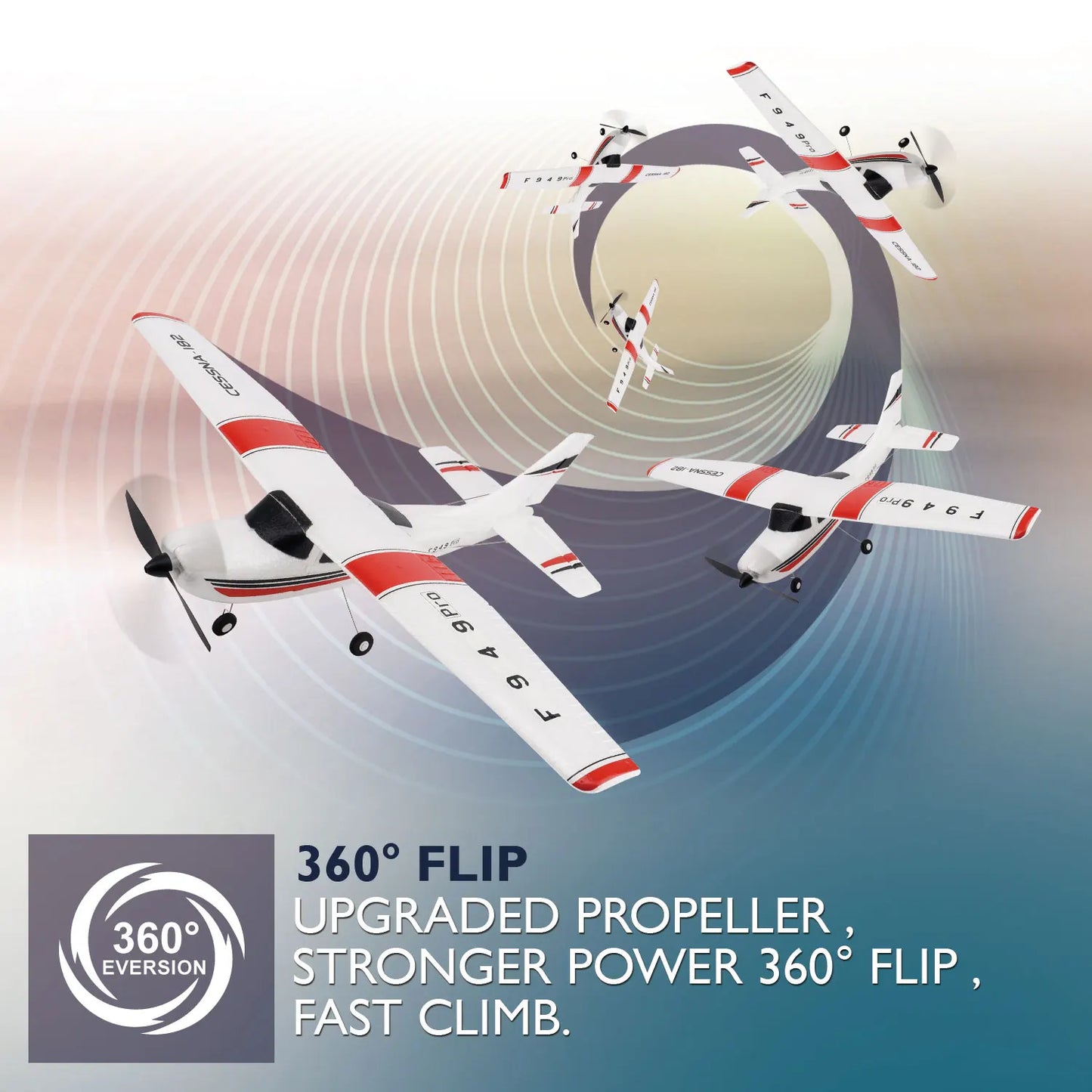 3CH Fixed Wing with Gyroscope
