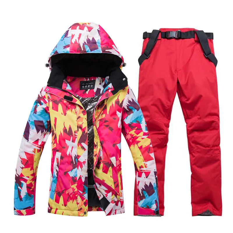 Women's Snowboard Suit – Windproof & Warm