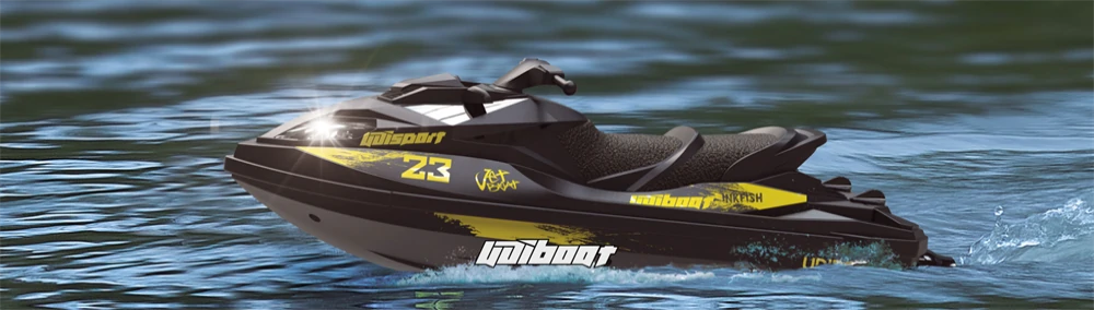Jet Spray Speedboat with LED Lights
