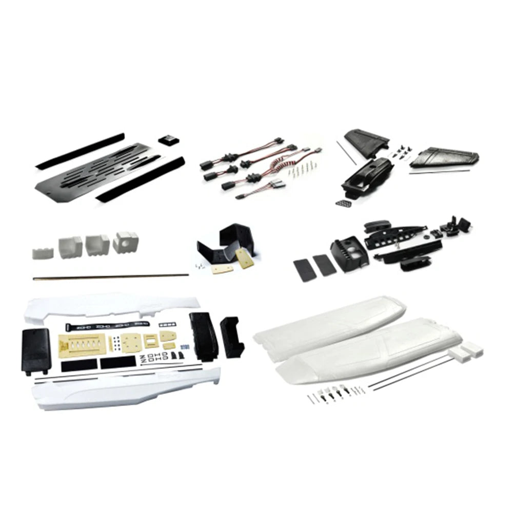 1000mm Wingspan V-Tail RC Plane