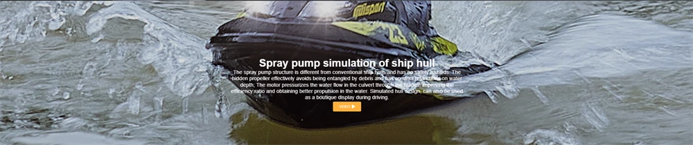 Jet Spray Speedboat with LED Lights