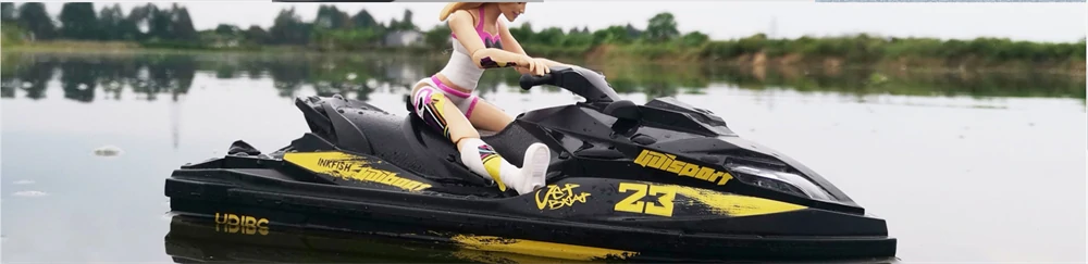 Jet Spray Speedboat with LED Lights